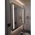 Fürdőszobai világító tükör 90 x 90 cm