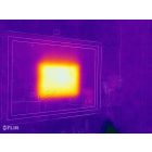 LED tükör páramentesítő fólia hőkamerás fotó