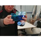 LED tükör 80x100 cm két világító sáv  