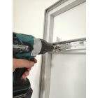 LED tükör 80x100 cm két világító sáv  