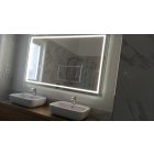 LED tükör 120x80 cm körben világító sáv