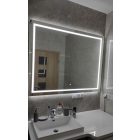 LED tükör 120x80 cm körben világító sáv