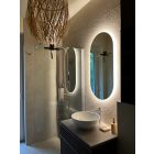 Fürdőszobai LED tükör háttérvilágítássalrekt világítással